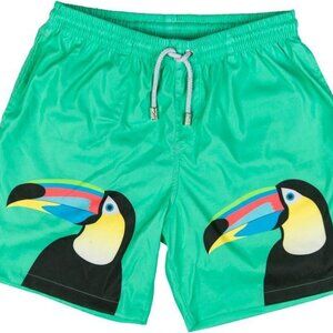 NWT    KENNY FLOWERS The Toucan Tango- SWIM TRUNKS